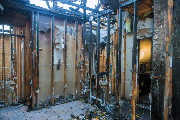 Professional Fire Damage Repair technician working in Fort Belvoir, VA